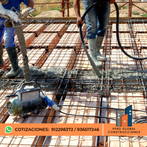 Encofrado y vaciado de Techos