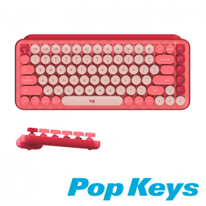 Teclado rosado